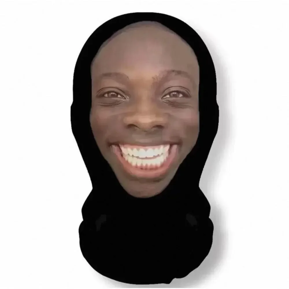 2‑Pack 3D Meme Balaclava Mask, Funny Prank Headwear Halloween Cosplay